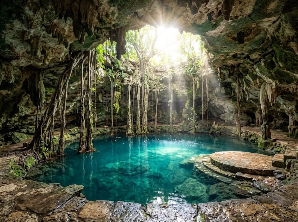 Cenotes cerca de Cancún